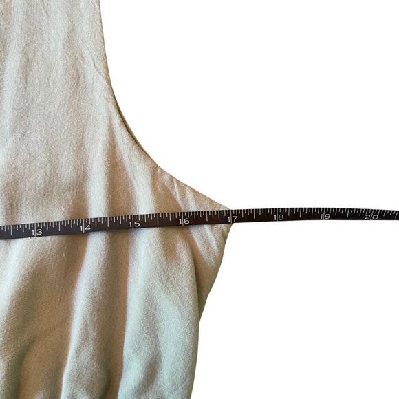 Japna Sage Green Wide Leg Crop Jumper Size Large 700E - Picture 7 of 9